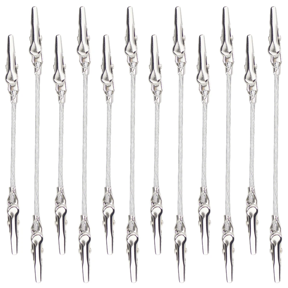 

12pcs Clamps Diy Alligator Clamps For Photo 4inx6 5inx6 Metal Photo Clip for Wall Decor Gifts