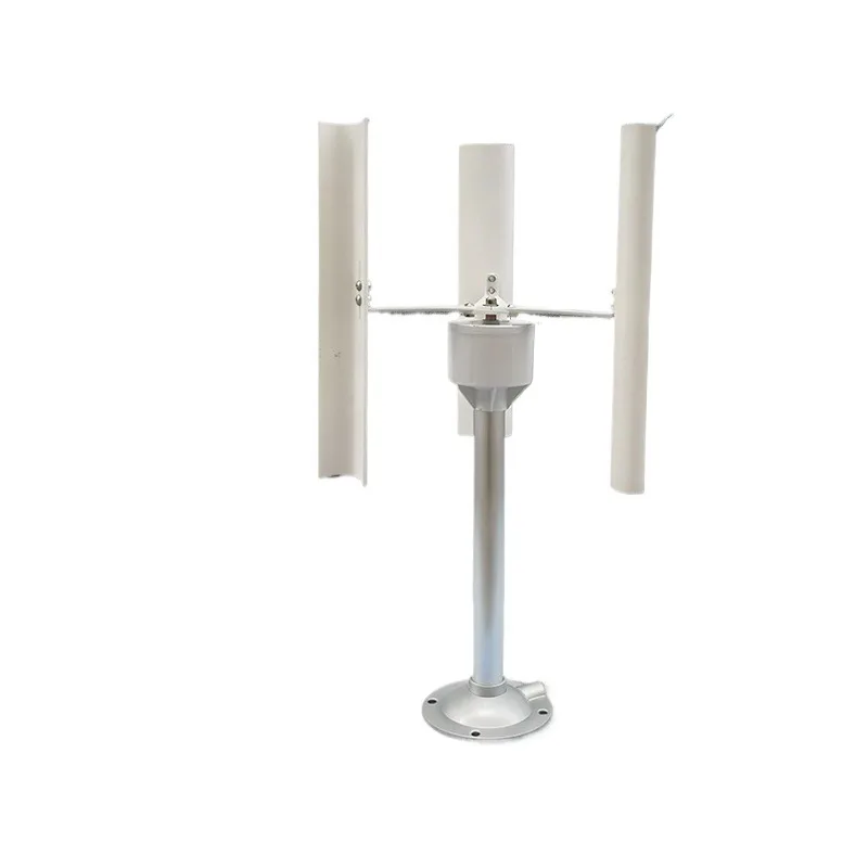 Vertical Five-blade Wind Generator Model Three-phase Permanent Magnet Brushless Generator Low-speed Windmill Portable Tools