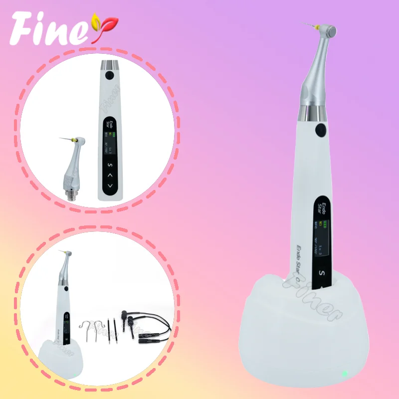 

Finer 16:1 Dental Endo Motor with Apex Locator 2 in 1 Endomotor Dental with Apex Locator Dental Endodontic Motor Endodontics