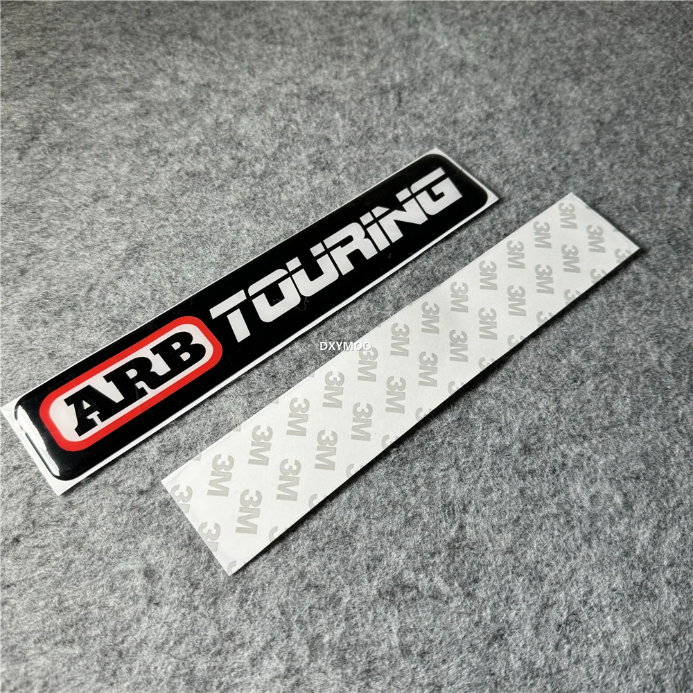 1PCS 3D Crystal Soft Glue Car Sticker Truck Auto Body Graphics for ARB TOURING Off Road 4x4 Accesorries Racing Decal view 4