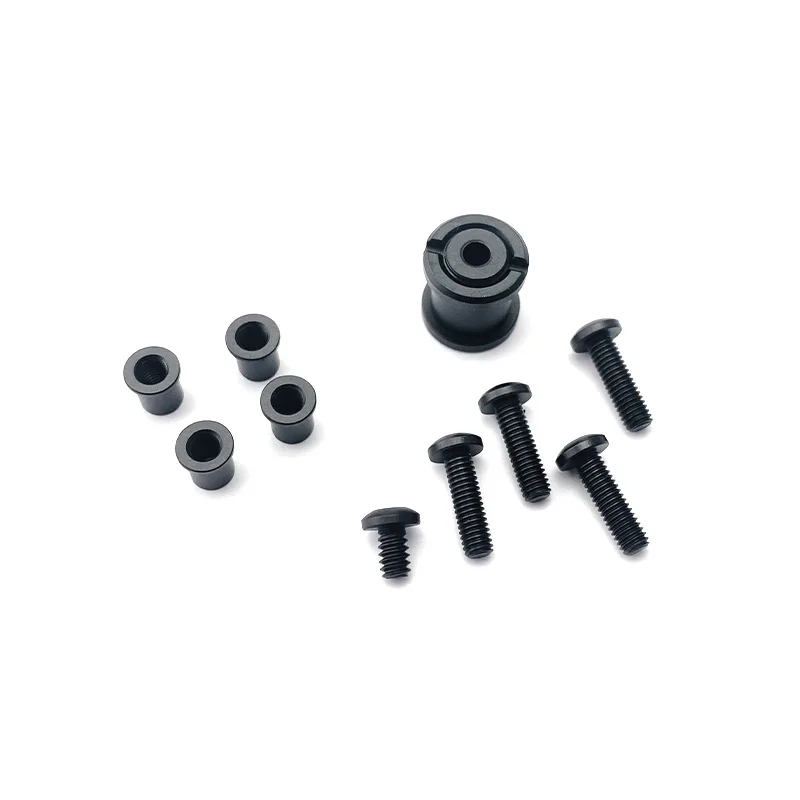Imagem -02 - Liga de Titânio Conjunto Completo de Faca Handle Parafusos para Strider Sng Smf Facas Spindle Lock Rivet Suporte Shaft Faça Você Mesmo Fazendo Peças