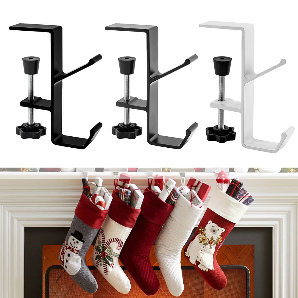 Rust-Resistant Aluminum Christmas Stocking Holders – Aluminum Alloy HooksAluminum Alloy Material: Made From Aluminum Alloy,