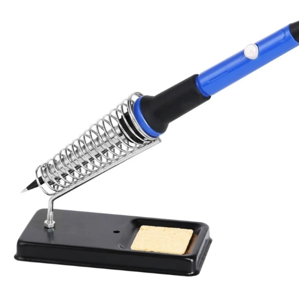 Portable Soldering Iron Holder Stand Detachable DIY Base Mount Metal Frame Support High Temperature Resistance Welding Tool Set