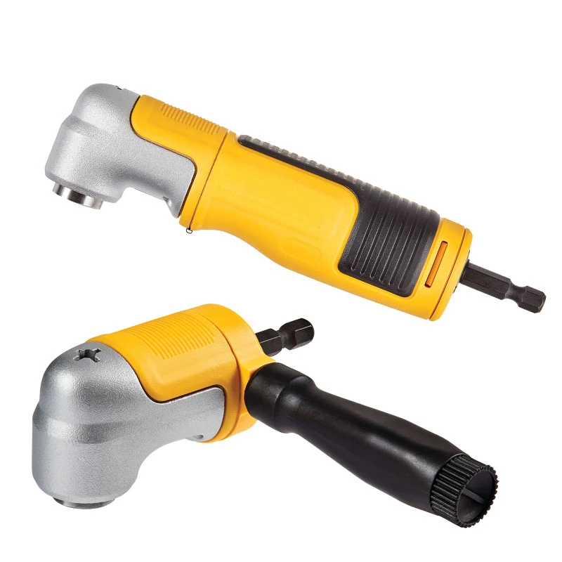 DWAMRASET impact drivers are compatible with 4-in-1 detachable right-angle adapters for electric drills