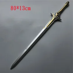 1:1 Knight Sword Etiquette Sword European Western PU Sword Stage Performance Sui Hua Plastic Toy Arab 80cm