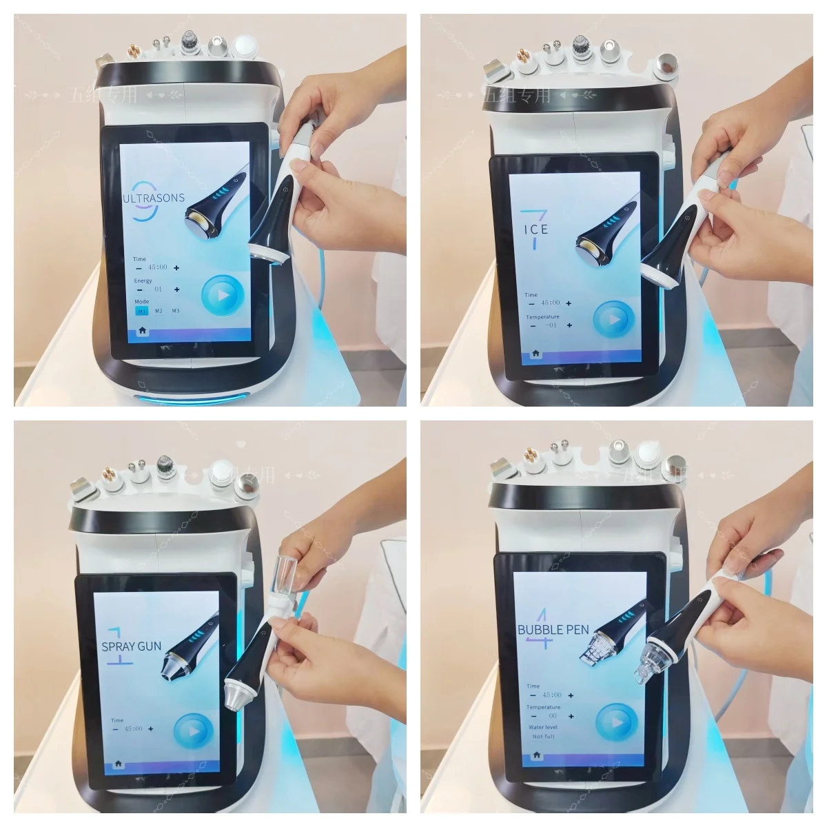 7 in 1 Facial Hydro Dermabrasion Machine New Hydra Machine for Facial Aqua Peel Microdermabrasion Machine Skin Rejuvenation