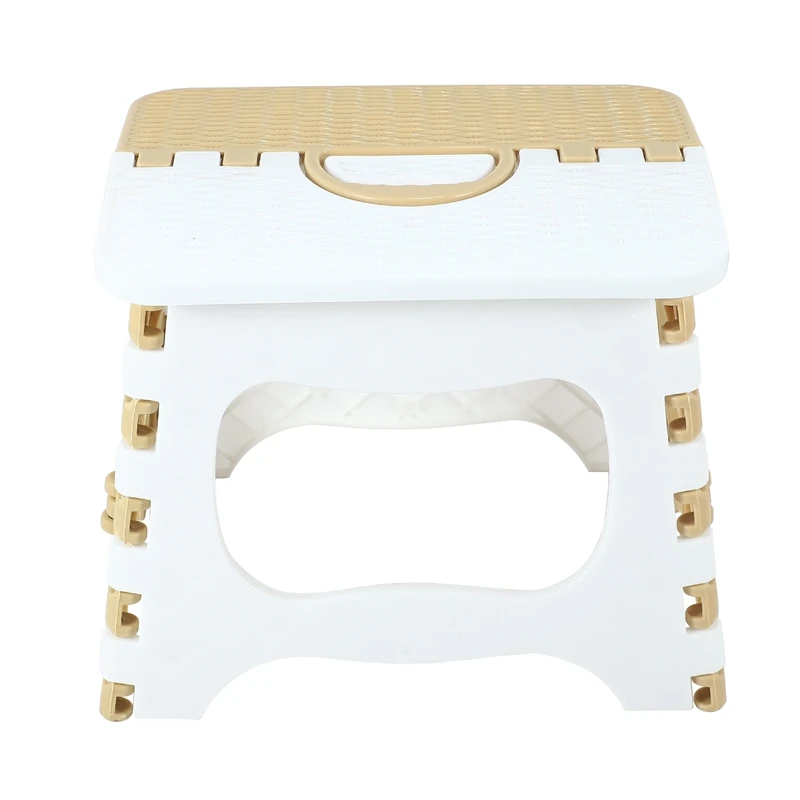 Plastic Folding Stool Thickening Chair Portable Home Furniture Children Convenient Dining Stool