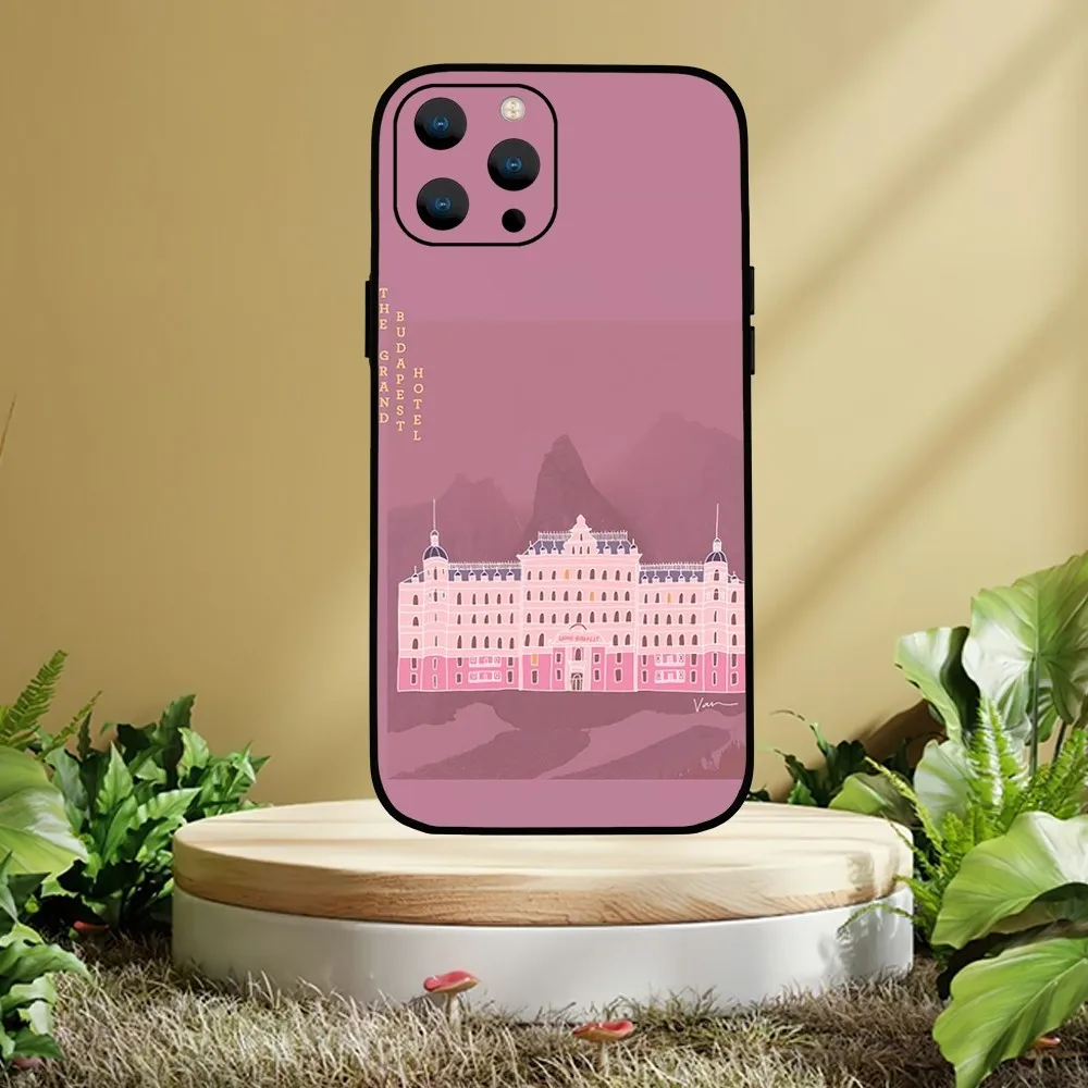 Coque de téléphone The Grand Budapest Hotel Movie, coque en poly, iPhone Mini 11 12 13 14 15 Pro XS Max X Plus SE