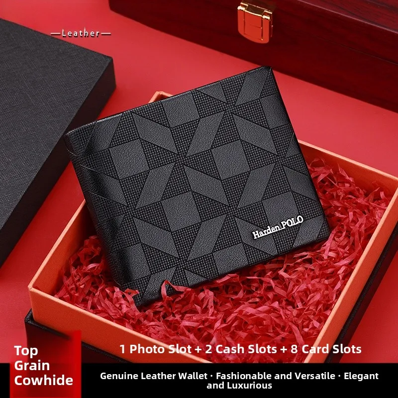 paul-men's-short-leather-wallet-gift-2026-new-style-leather-card-holder-boyfriend-cowhide-integrated-money-clip-business-ol