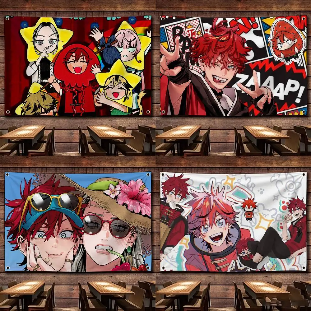 

Gokurakugai Flags Suitable For Party Club Outdoor Interior Wall Decoration Banner Fans Gift
