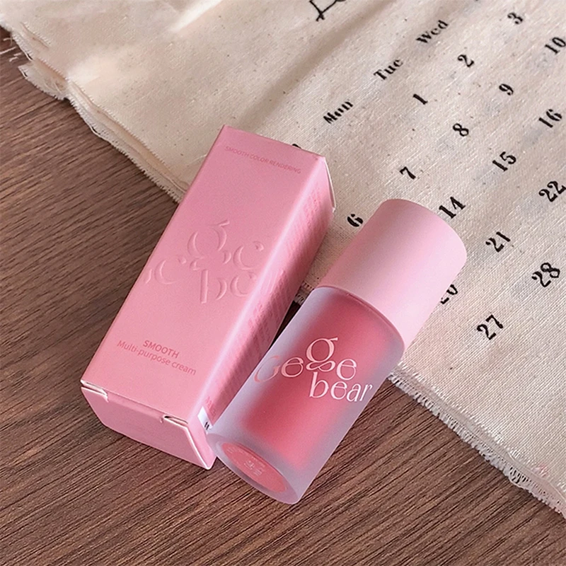 Gegebear-柔らかく滑らかなミスト,いくつかのクリーム,拡張するチーク,アイシャドウ,色あせない,ヌード,マット,ベルベット,唇の釉薬