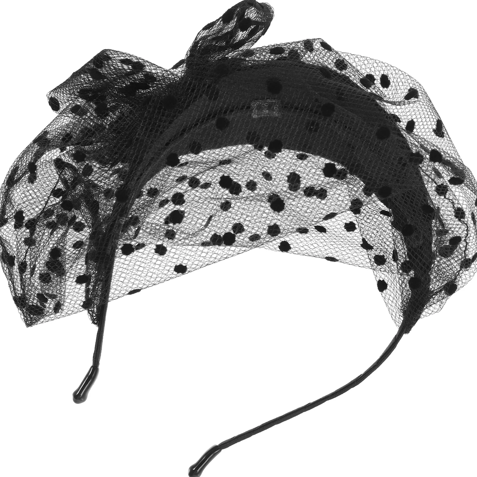 أنيقة الدانتيل شبكة القوس مشبك شعر الفاسناتور عقال حفل زفاف مأدبة غطاء الرأس للنساء إكسسوارات الشعر العصرية #2