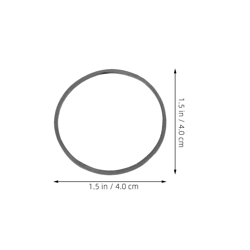 200 قطعة من أربطة ماكينة الوشم المرنة السوداء قطع غيار مطاطية عالية المرونة لملحقات الوشم وإكسسوارات الوشم