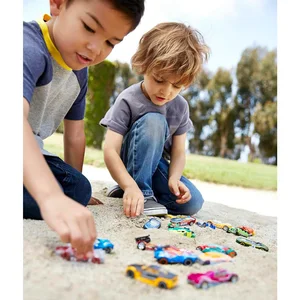 Heiße Räder zufällige Assortment -Party -Paket, 10 Autos, 2014 und neuere Hauptverkäufe Hot Wheels Cars Kit - №1