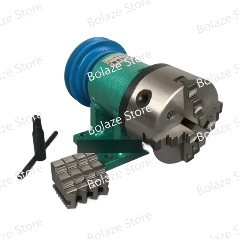 80/125/160 Lathe Spindle Assembly with Flange Connection Plate Transition Plate 80/125/160/200 Spindle Three-jaw Four-jaw Chuck