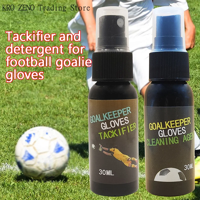 🔝1PCS 30ml Grip Spray Basketball Grip Spray Football Gloves Spray Goalkeeper Tackifier Non-Slip Football Gloves Cleaning Agent✨