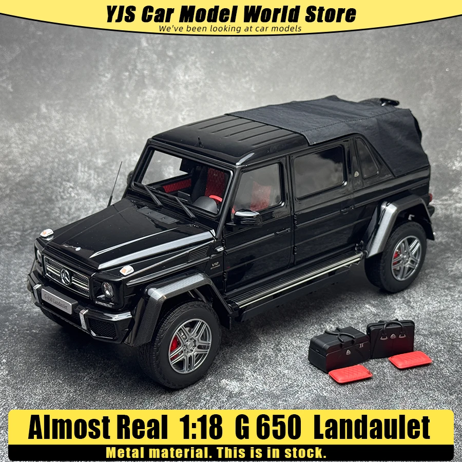 

Almost Real diecast model 1:18 G 650 Landaulet G650 SUV car model alloy collection gift to friends and family