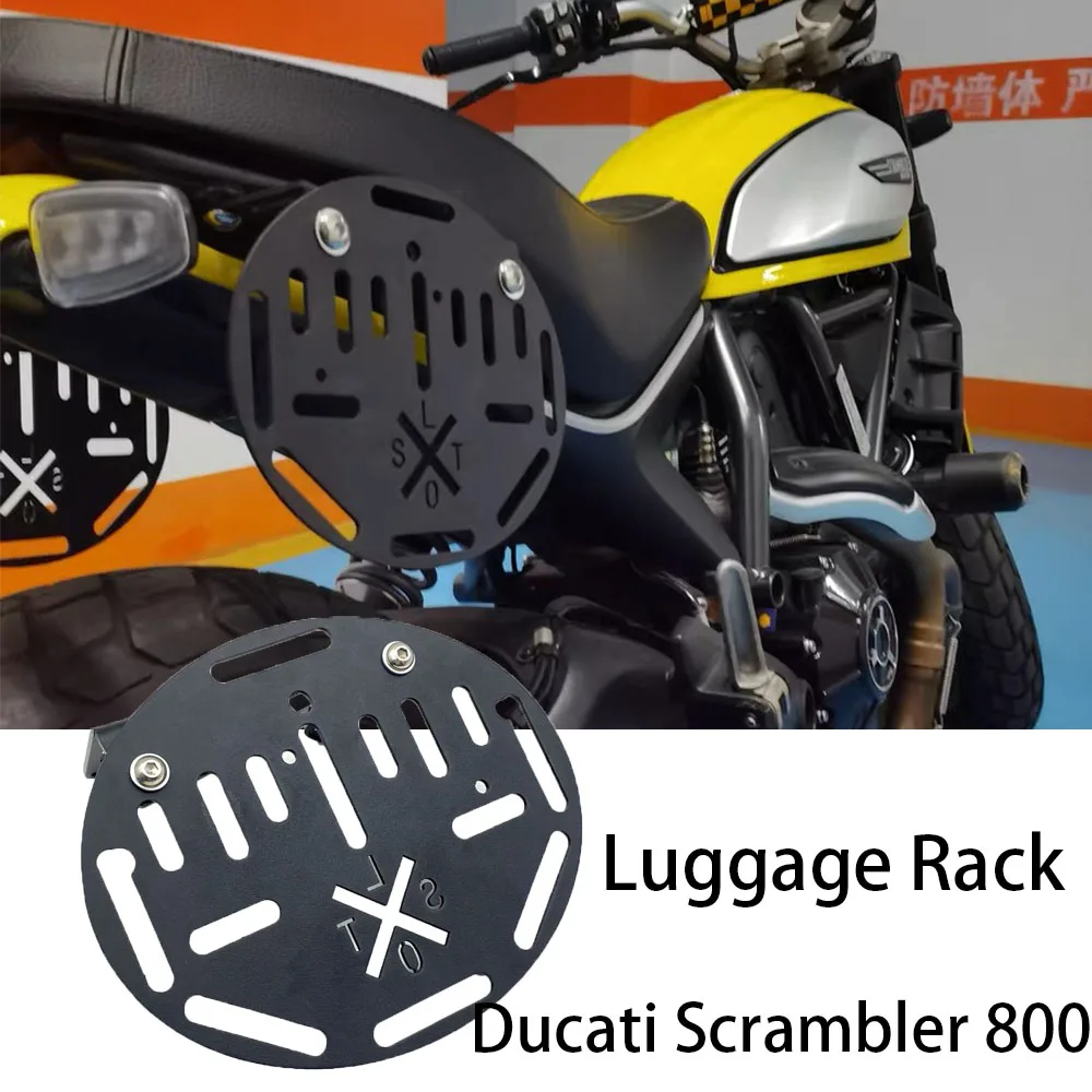 

New Fit Ducati Scrambler 800 Frame Side Pockets Travel Placement Shelf For Ducati Scrambler 800 Scrambler800 Ducati800