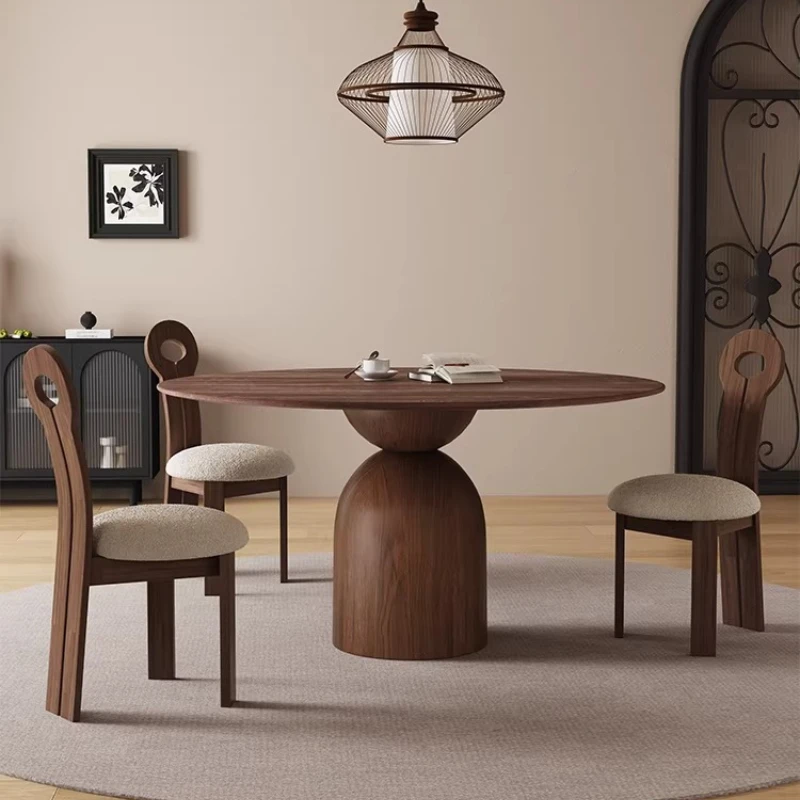 

French Medieval Dining Table Household Creative Popular Dining Table Small Apartment Home Furniture Nesa De Jantar XY40CZ