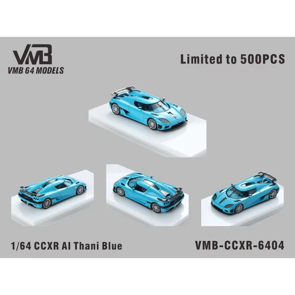 1/64 VMB Modello di Auto CCXR Veicolo Diecast Car Resina Collezione di Hobby Giocattolo Con Vetrina Per Adulti