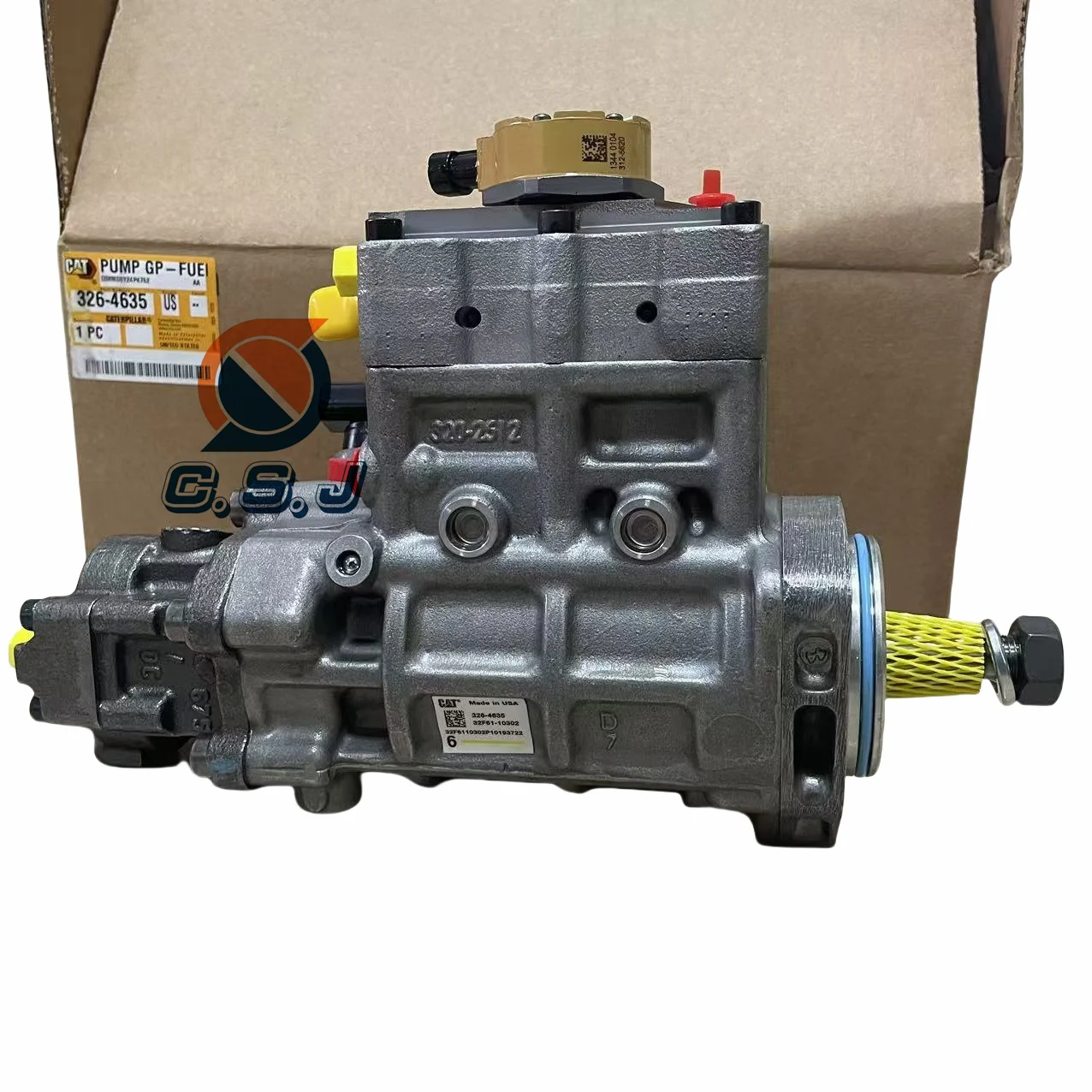 326-4635 High Pressure Common Rail Fuel Injection Pump 3264635 for CAT E320D 320D E323D 321D 323D Diesel Engine C6.4 320-2512