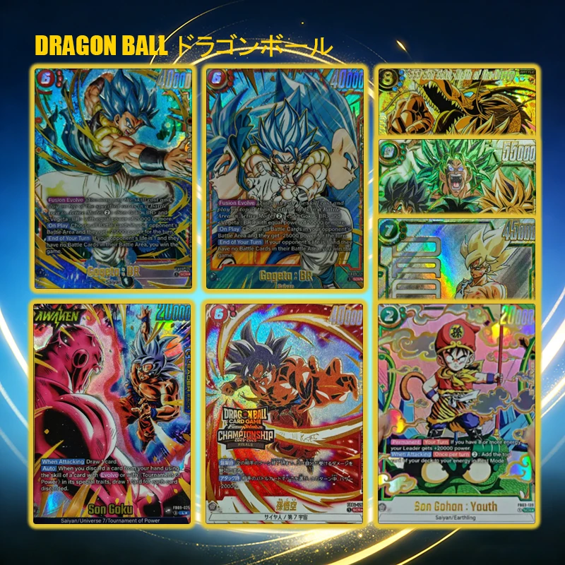 

Son Goku Piccolo Vegeta Tien Shinhan Lunch Chiaotzu Krillin Android 18 Homemade Diy Dragon Ball Collection Card Toys Gift