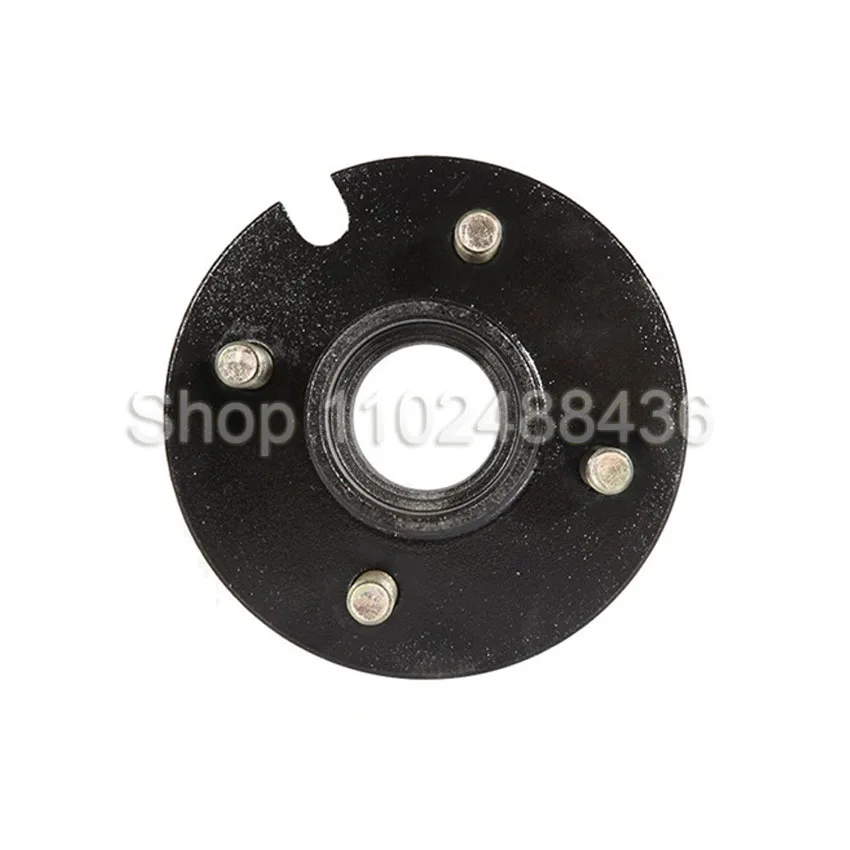 2PCS trailer axle 4-100 CAP 750KG Unbrake Trailer Half Axle Shaft Hubs parts For Pair RV Parts Camper Caravan Accessories