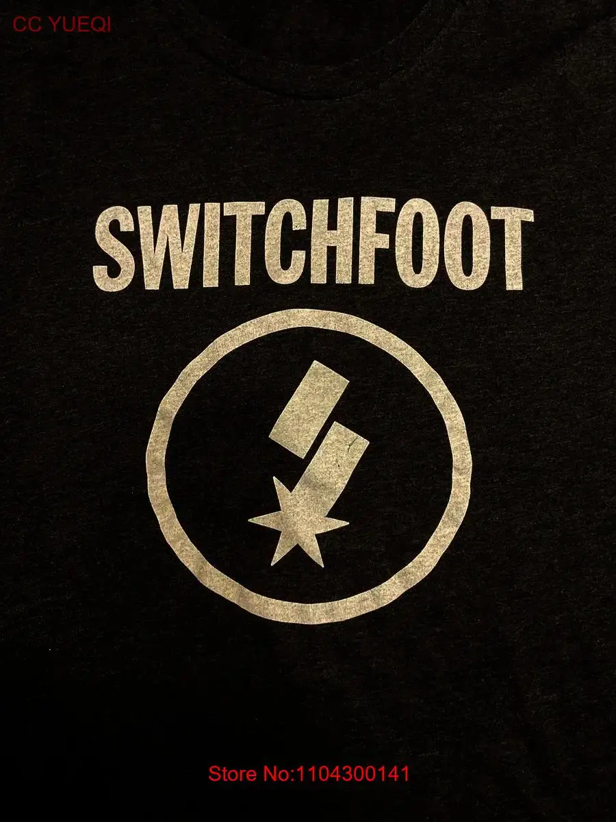 Switchfoot Symbol T-Shirt Short Sleeve Cotton Black Men All Size S to 5XL K3714