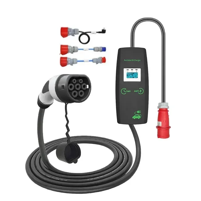 

Wholesale Cheapest 32Amp Portable EV Car Charger with CE car charging adapter electric car for wuling