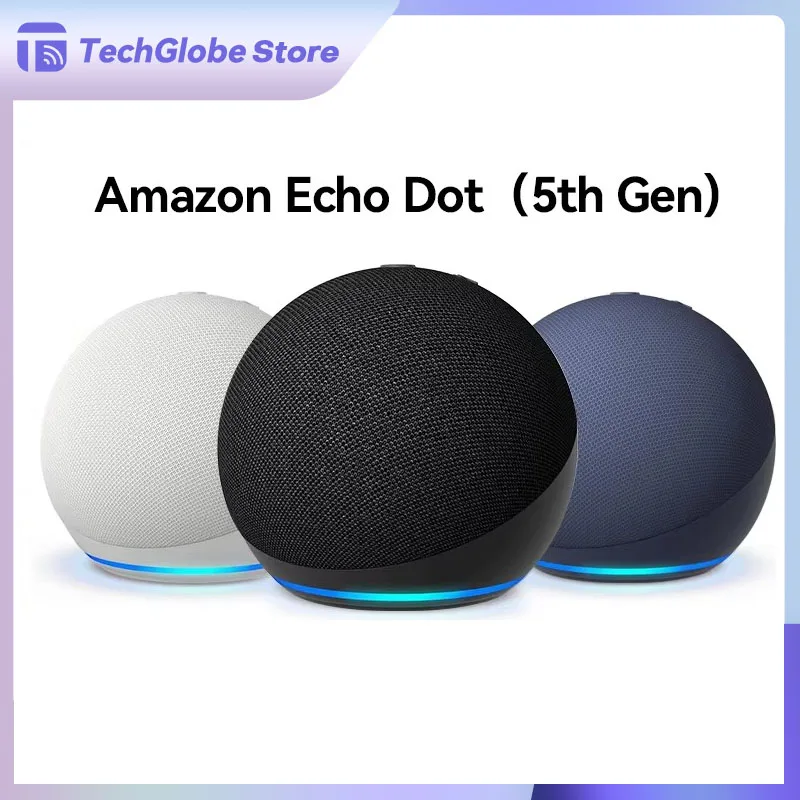 مكبر صوت بلوتوث Echo Dot الجيل الخامس مكبر صوت منزلي ذكي تحكم صوتي رائع مع مكبرات صوت لاسلكية Alexa