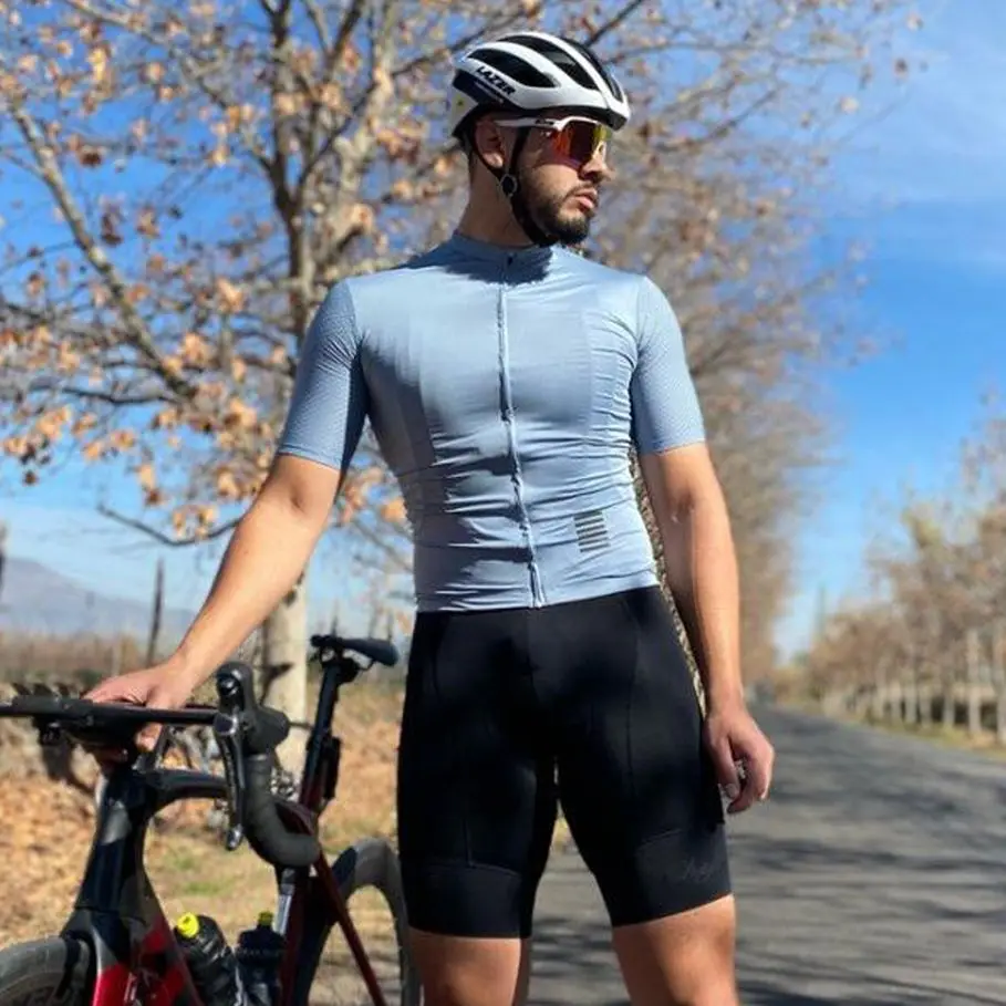 YKYWBIKE-Conjunto de Maillot y pantalones cortos para ciclismo, ropa reflectante personalizada, Maillot clásico para bicicleta de montaña