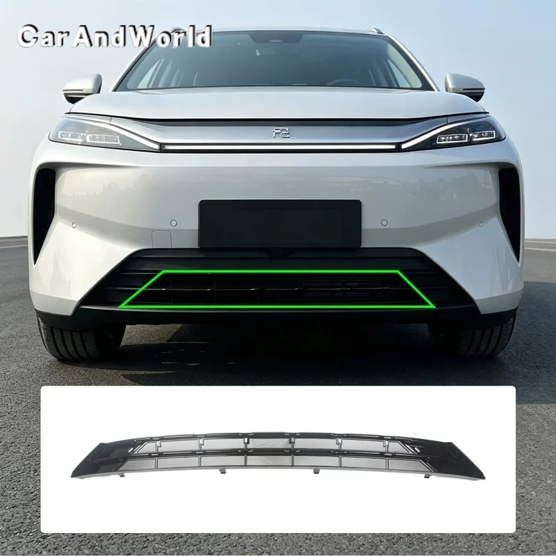For BYD ATTO3 EVO YUNA Plus 2026 2027 Center Grille Insert Net Radiator Condenser Protective Cover Anti Insect Mesh Accessories