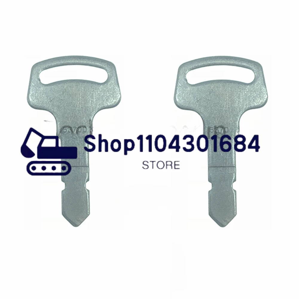 2 Pcs 63700 Ignition Key For Kubota B Series Tractor New Holland Case Start Switch