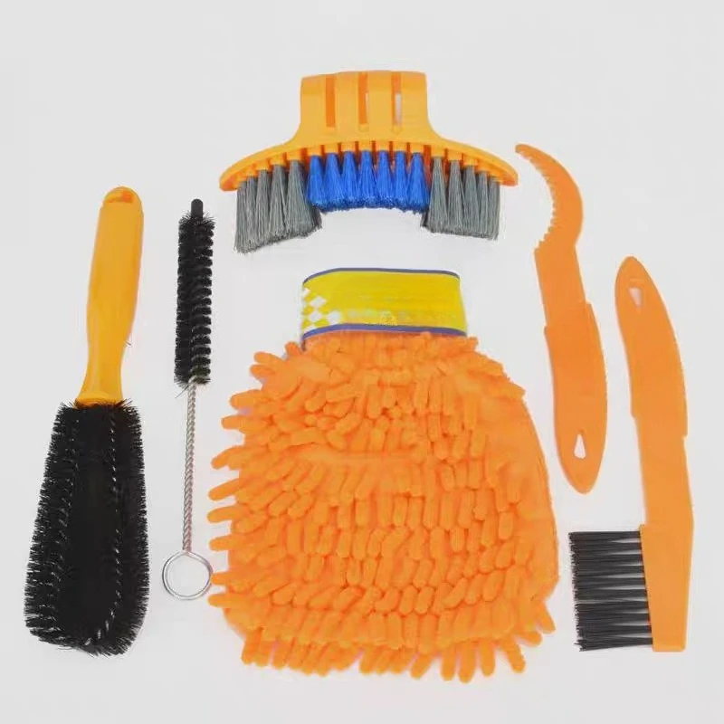 

Bicycle Chain Cleaner Set Riding Accessories Maintenance Road Bike Tools Cleaning Brush Riding Maintenance