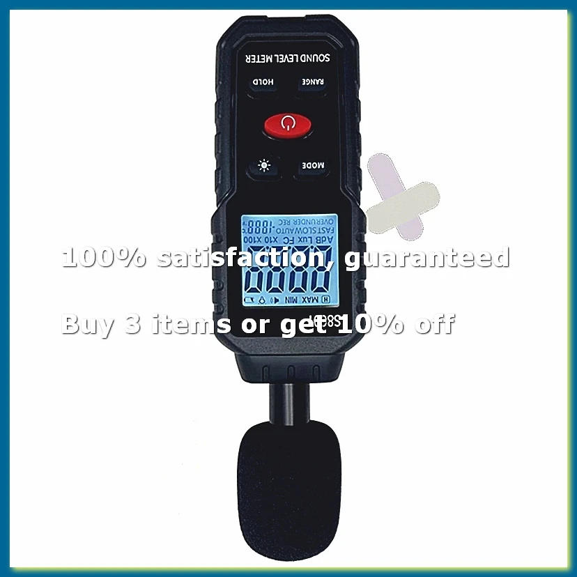 Digital Sound Level Noise Meter Measurement 30-130DB DB Decibel Detector Audio Tester Metro Diagnostic Tool-FABY