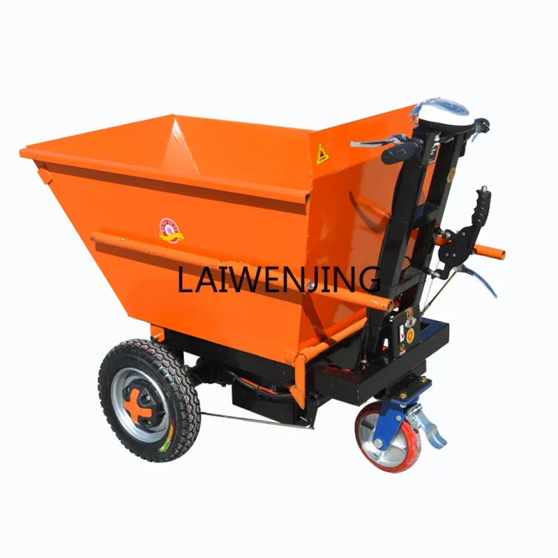 

LYN electric trolley handling three-wheel construction site agricultural entry elevator pulling goods and pulling brick bucket