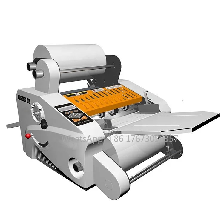 Factory Direct Roll To Sheet Laminating Machine F350A Hot And Cold Laminator Machine