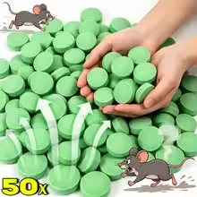 20pcs Rodent Repellent Indoor and Outdoor Gentle Rodent Repellent Convenient Rodent Repellent Pills to Keep Mice Away