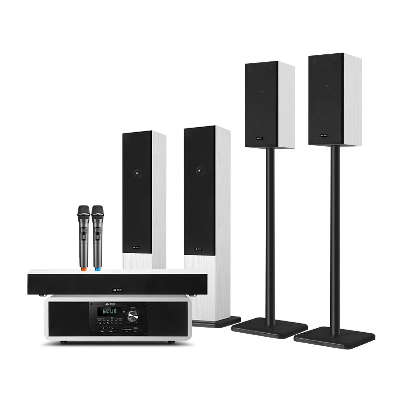 5.1 Home theater speakers High-end surround sound set Bluetooth lossless music wireless Karaoke audio and video echo wall