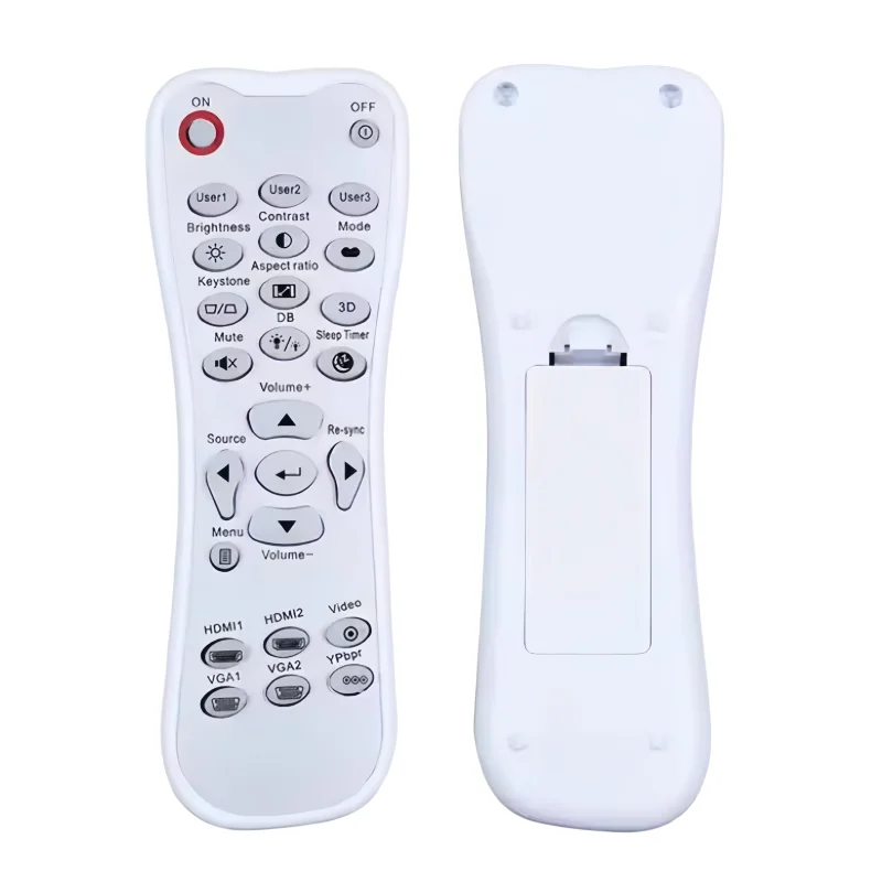 New L-27-5KEY Replace Remote Control - VINABTY L27-5KEY Projector Remote Control Replacement Suitable for Optoma Projector L-27-