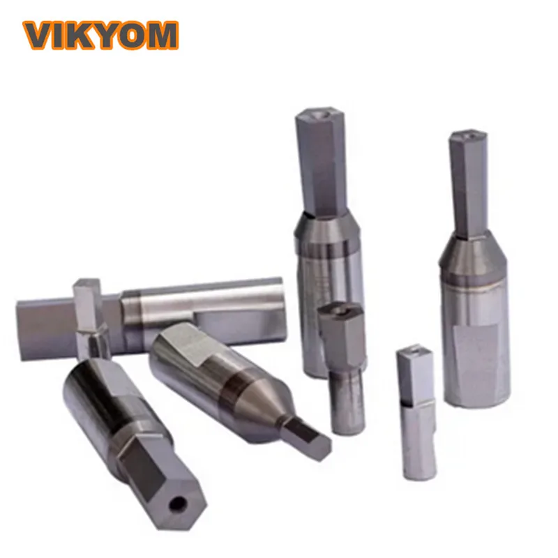 Rotary Punching Hexagonal Tool Punching Drill Inner Hexagonal Five-square Octagonal Star Spline Non-standard Punch