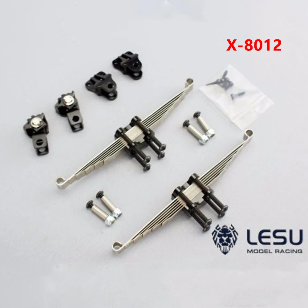 LESU 無動力フロントアクスルフロントサスペンションストレート鋼板アセンブリ X-8012 タミヤ 1/14 トラクタートラックダンプトラックモデル用