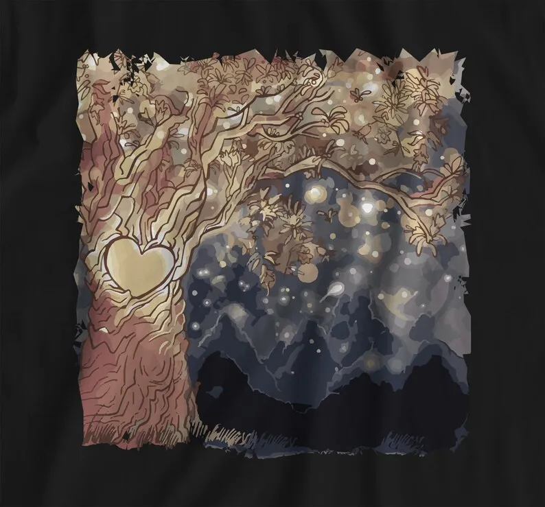 Magic Forest Grunge Fairycore Goblincore Tee