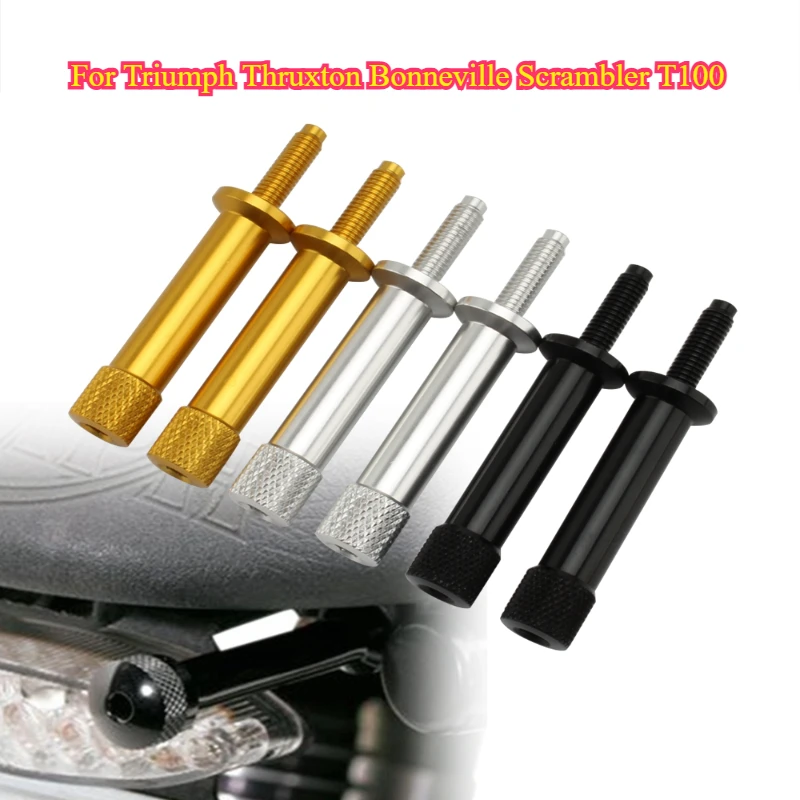 

Комплект из 2 длинных болтов для сиденья без использования инструментов для мотоциклов Triumph Thruxton, Bonneville, Scrambler, T100