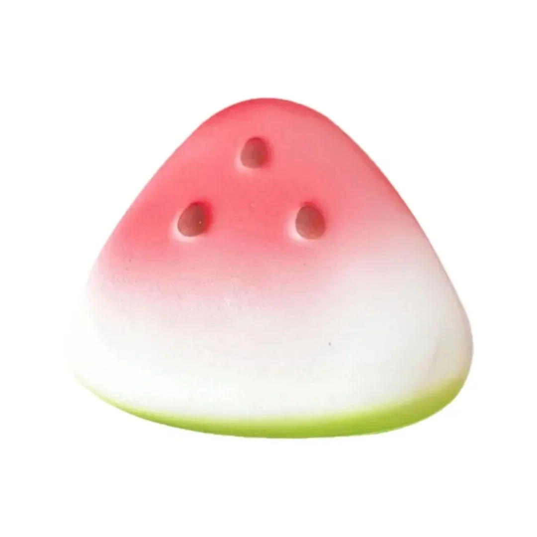 Jouet Squishy pastèque Anti-Stress, peau de glace douce, décompression à rebond lent, jouet sensoriel pour adultes et enfants