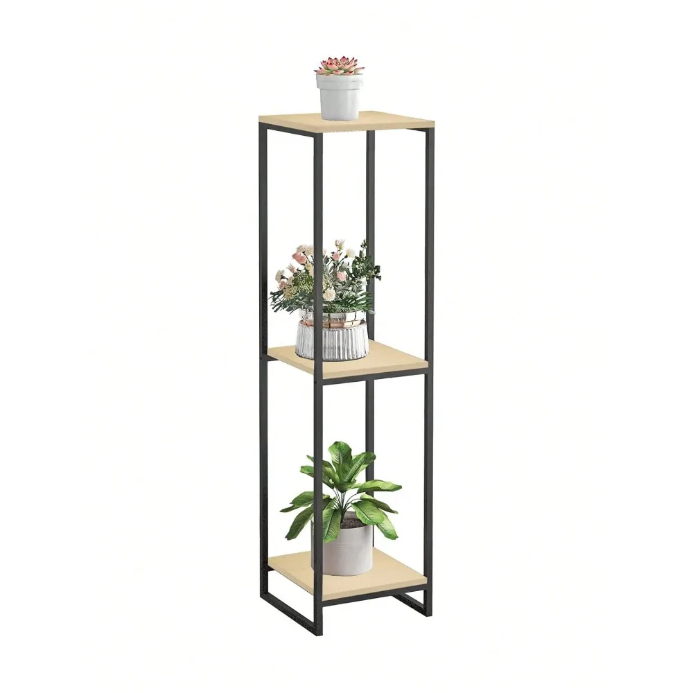 

Plant Stand Indoor, 2-Tier Modern Plant Shelf, Corner Flower Pot Holder Organizer For Living Room Balcony Patio Garden