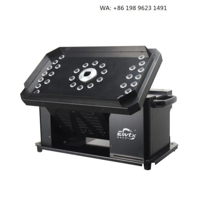 3300W High Power LED Vertical Fog  DMX512 Remote Control Stage Smoke Effect Equipment for Large Concert Live Performance Events