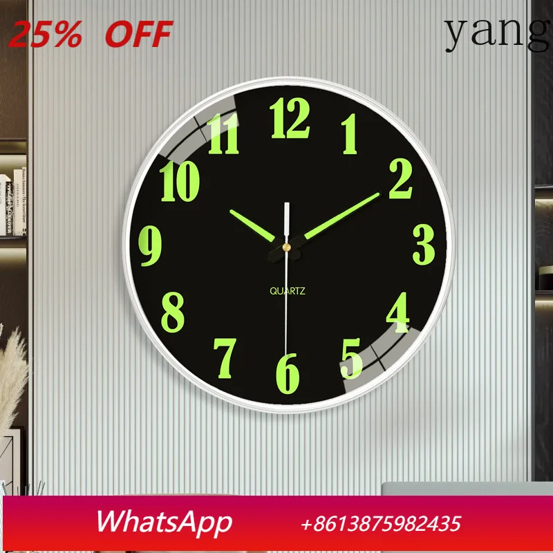 

LH wall clock Home living room decoration Clocks Fashion silent No punching wall hanging