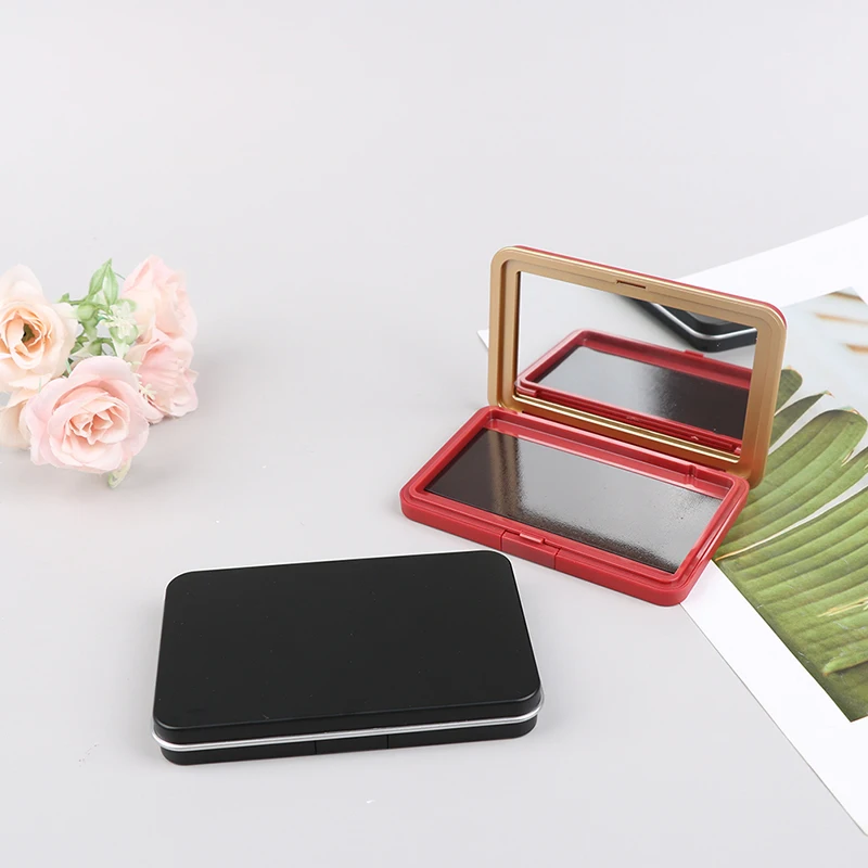 1Pc Matte Empty Magnetic Cosmetics Palette Eyeshadow Blusher DIY Makeup Box Glitter Makeup Dispensing Box gallery 1