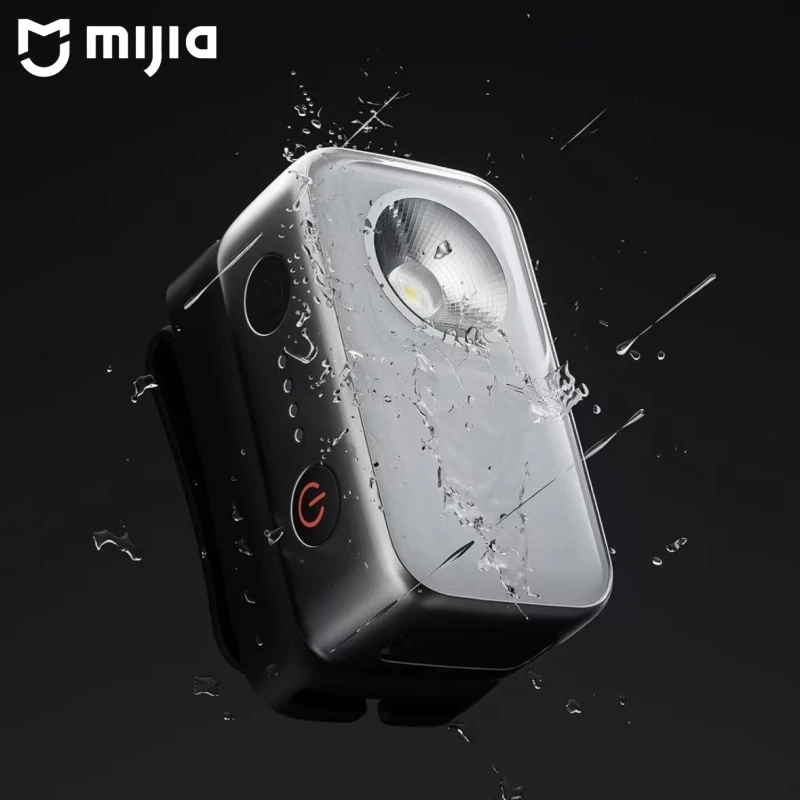 

Mijia Outdoor Multi Functional Light Portable Flashlight Headlamp Bicycle Light Cap Clip Camping Light 3-speed 600 Lumens